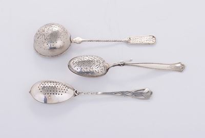 Tre Colini Differenti in Argento Sterling, XX Secolo