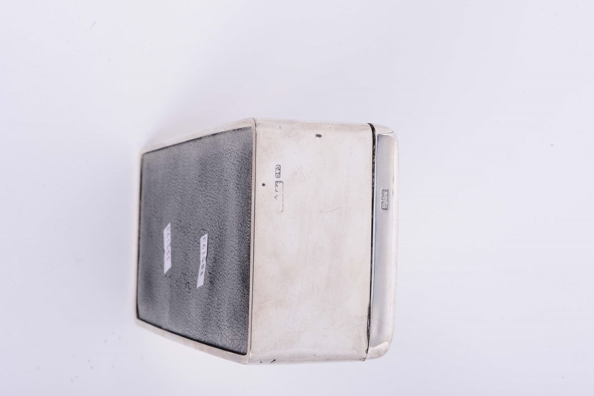 Scatola Porta Sigarette, Chester 1919, Argentiere C&C