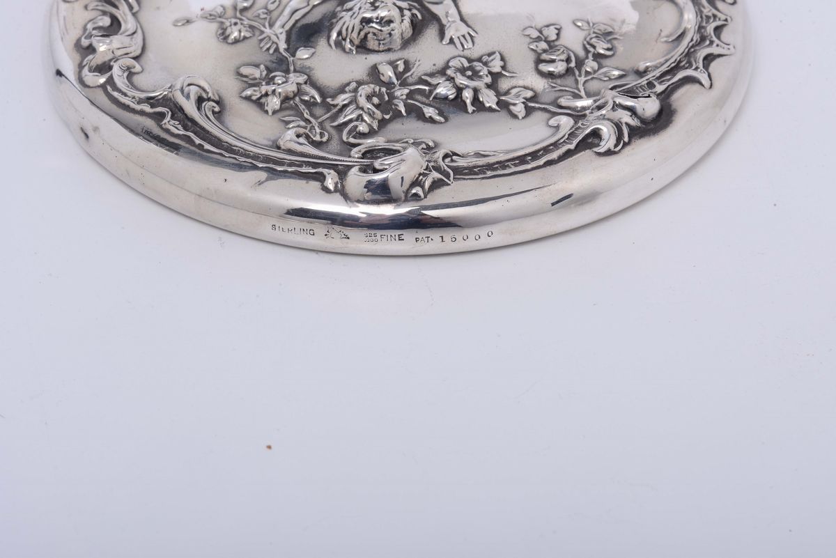 Specchio in Argento e Sterling, Usa, XX Secolo