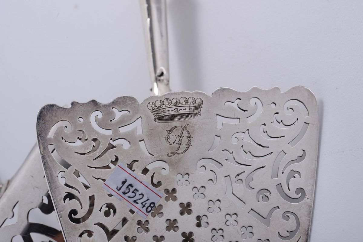 Lotto di Tre Palette in Argento, XX Secolo