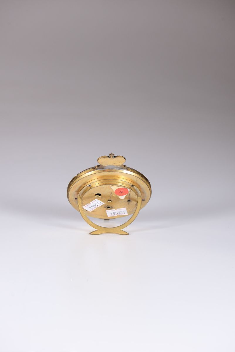 Orologio Circolare da Tavolo, Petrzyk, Vienna, XIX Secolo