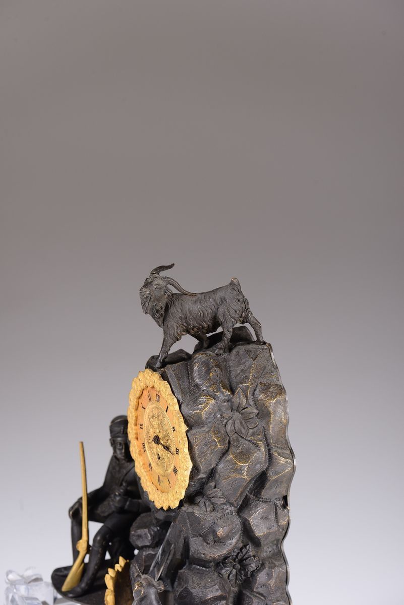 Pendola da Tavolo con Getto Dell’acqua, Carlo X, XIX Secolo