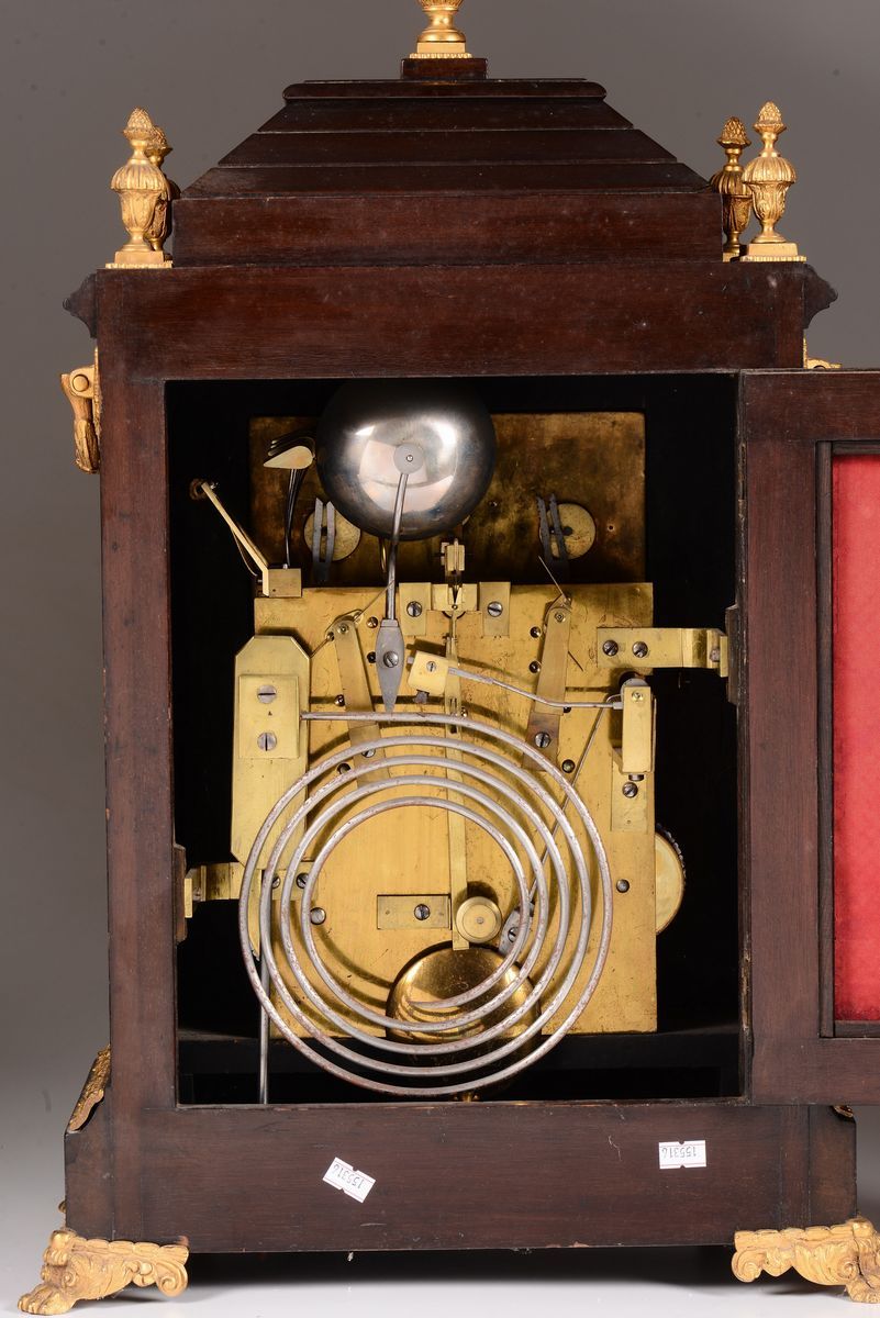 Orologio Bracket Inglese con Carillon, 1870 Circa