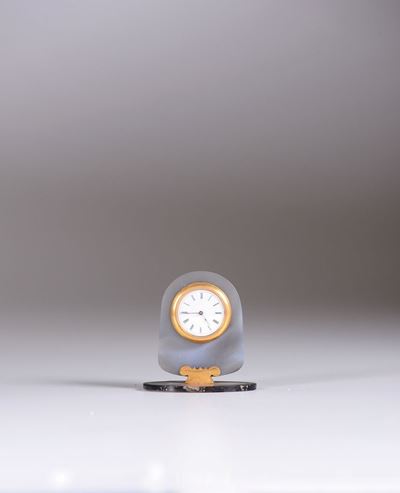 Orologio in Agata e Oro, XX Secolo