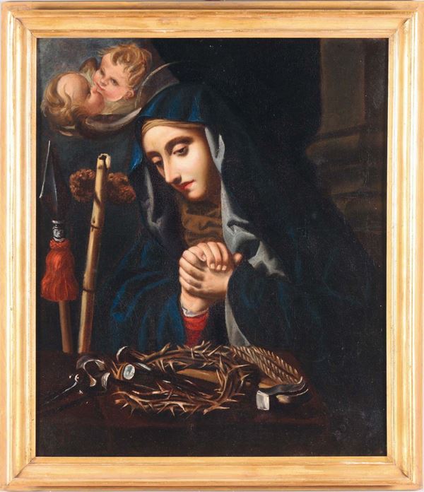 Alessandro Rosi (Firenze 1627 - 1697) Madonna addolorata