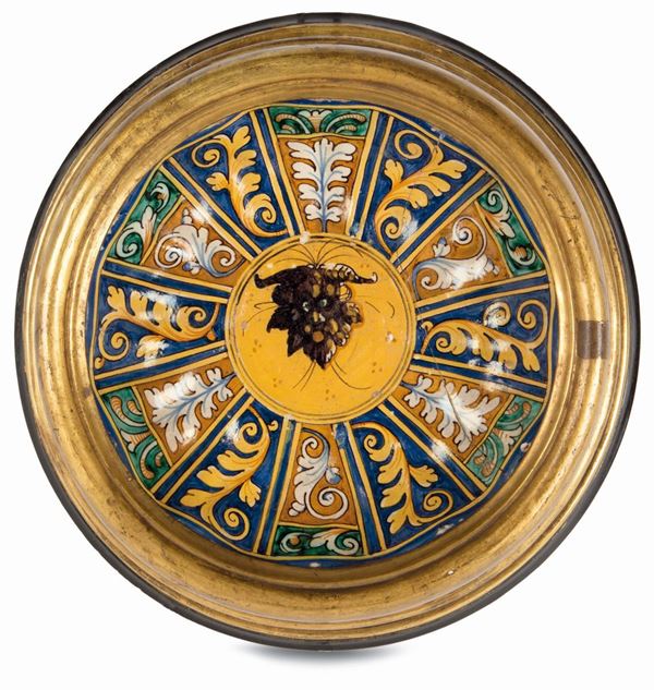 A Montelupo bowl, workshop from the second half of the 16th century