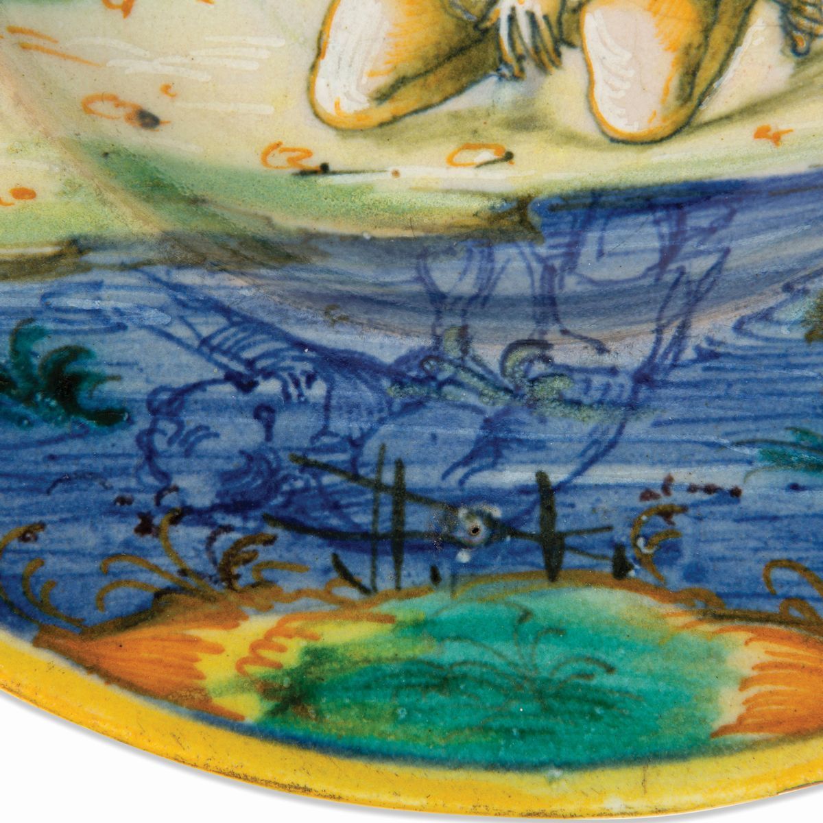 Piatto Venezia, Bottega di Mastro Domenego, 1560- 70