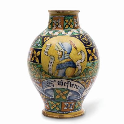 Vaso Faenza, 1550 Ca.