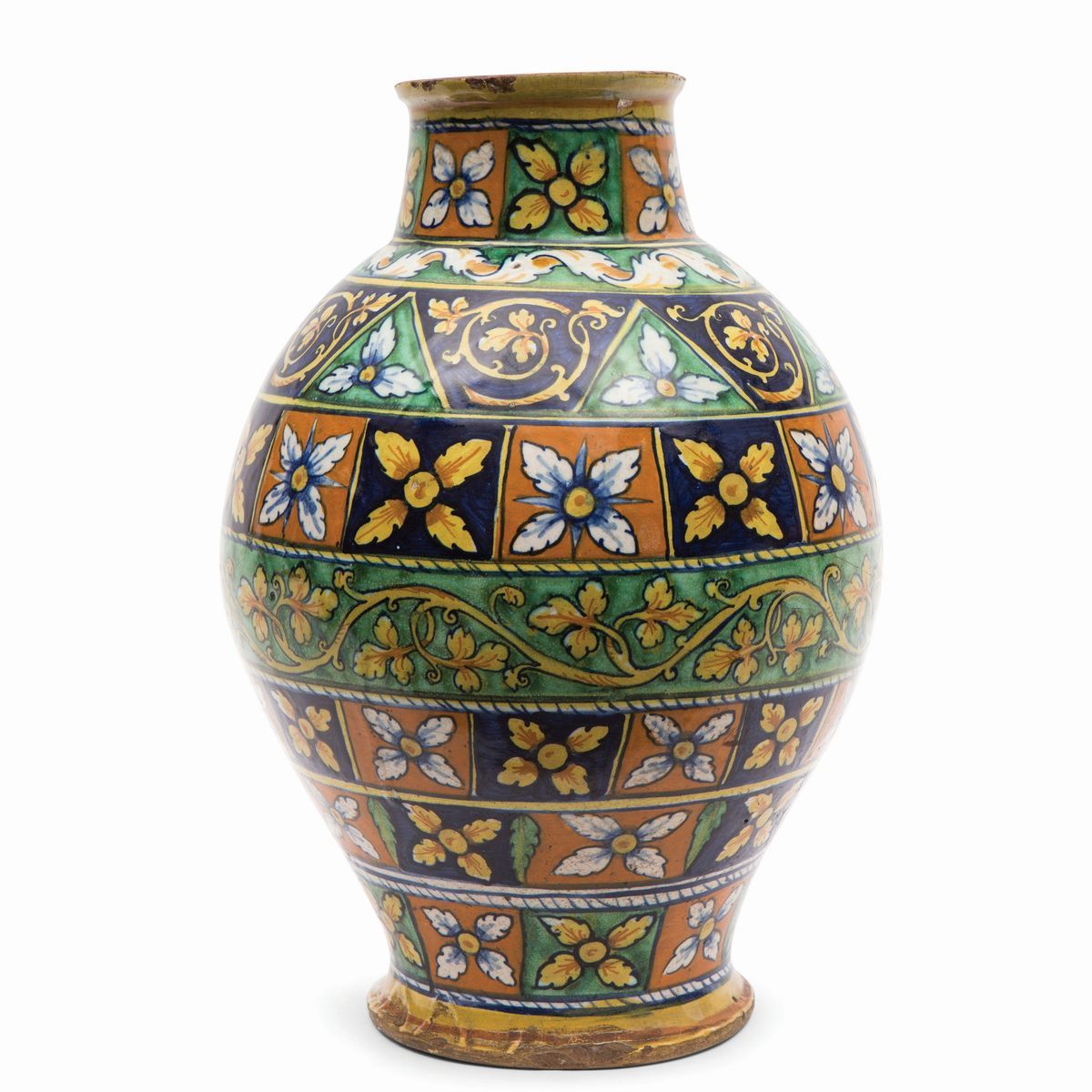 Vaso Faenza, 1550 Ca.