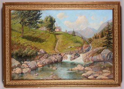 Arnaldo Nussi (1902-1977)paesaggio