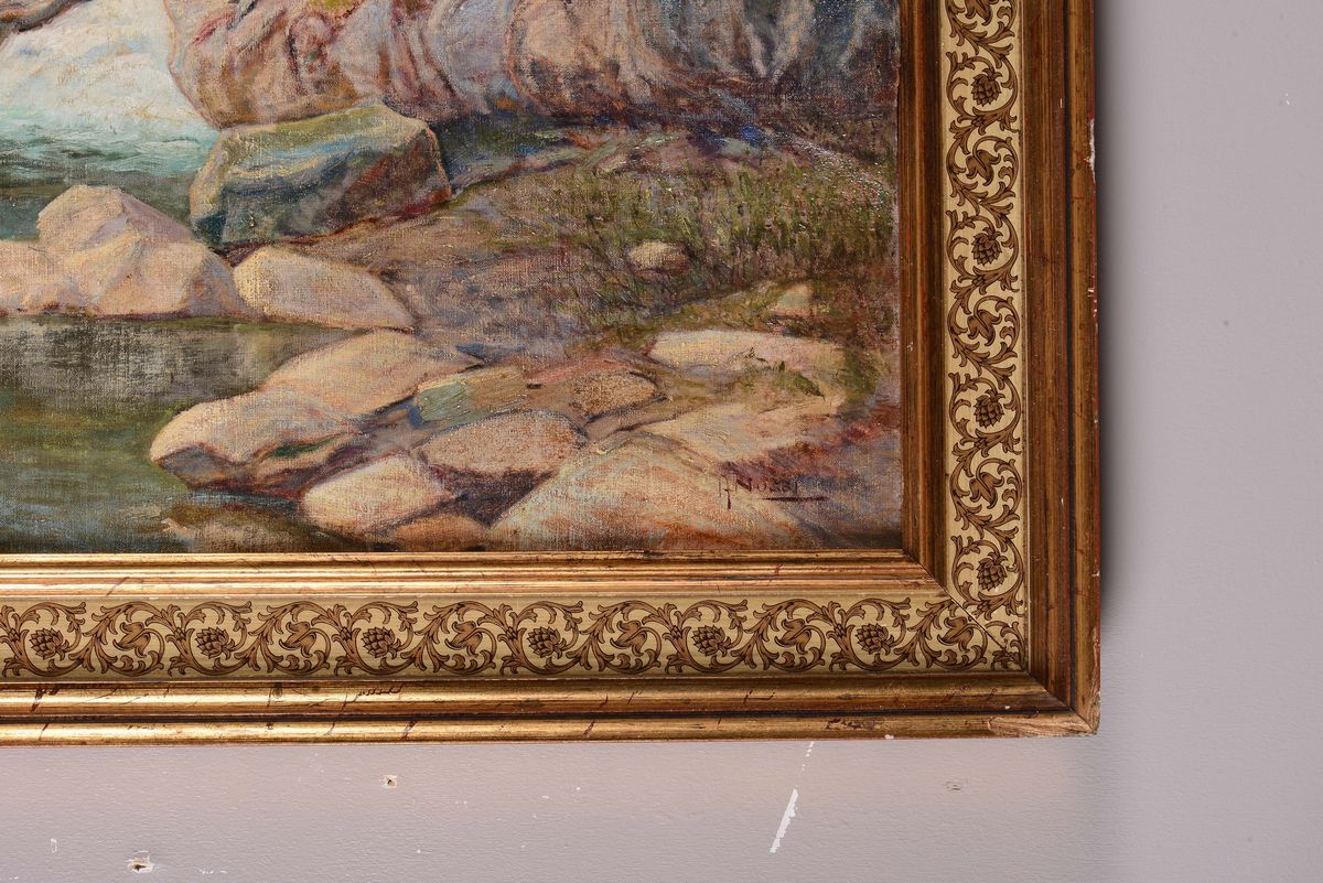 Arnaldo Nussi (1902-1977)paesaggio