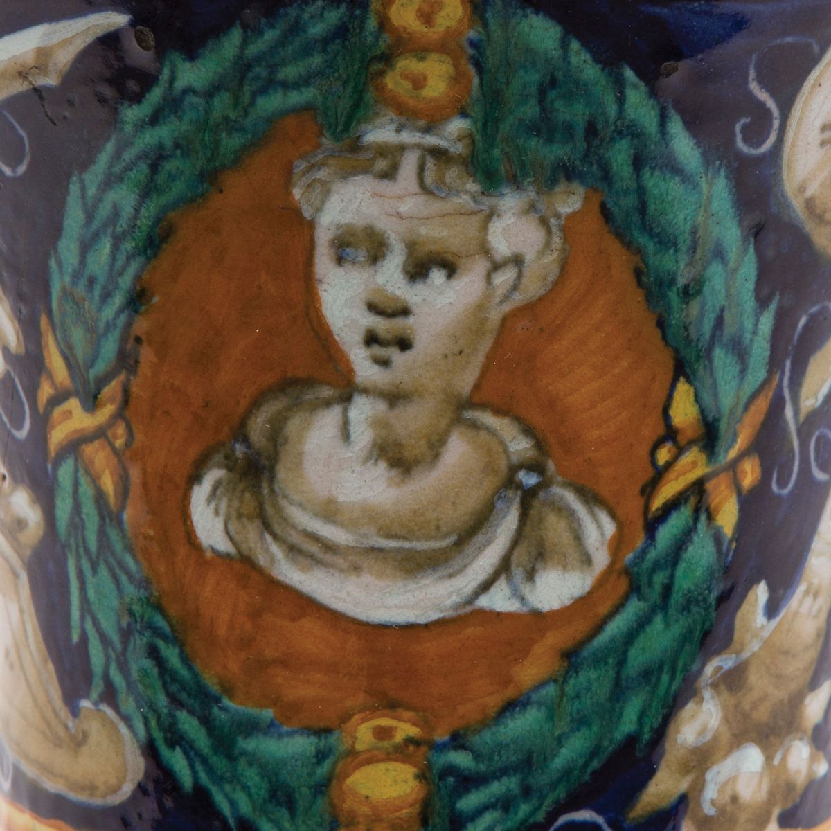 Albarello Casteldurante, Metà del Sec. XVI