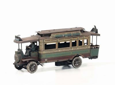 Autobus che Ricorda il Dedion-bouton CM 30, C.r. (charles Rossignol) Francia, 1928