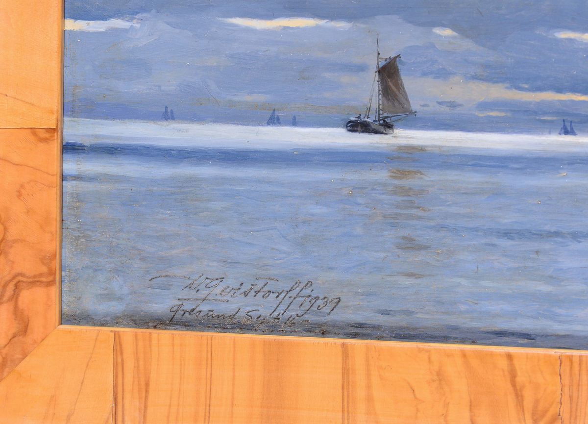 Victor Quistorff (1883-1953)ritratto di Cargo in Navigazione