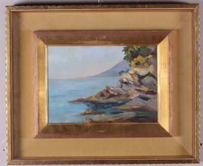 Luigi Brambati (1925-1983)scorcio di Costa