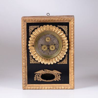 Pendola da Parete a Quadro, Vienna XIX Secolo