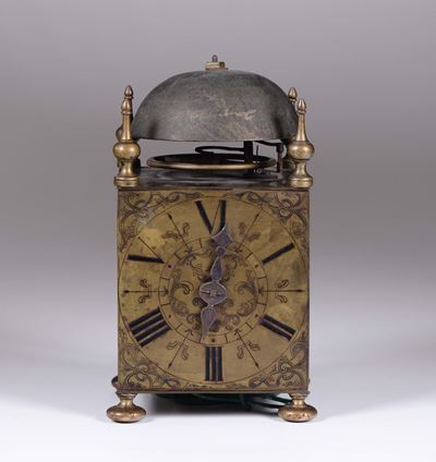 Orologio a Lanterna in Metallo Dorato, XVIII Secolo