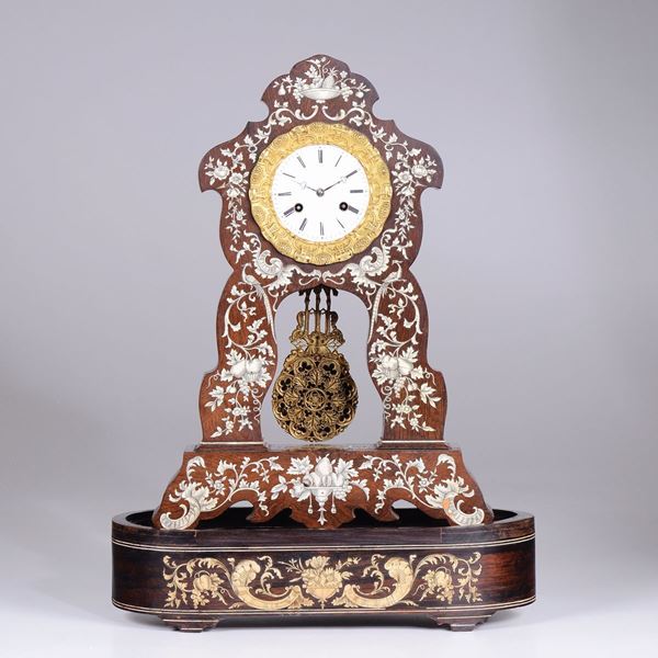 A Charles X clock, France, 19th century