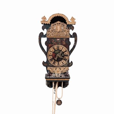 Pendola da Parete con Mensola, Olanda XIX Secolo