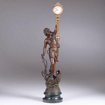 Orologio Oscillante in Antimonio, XX Secolo