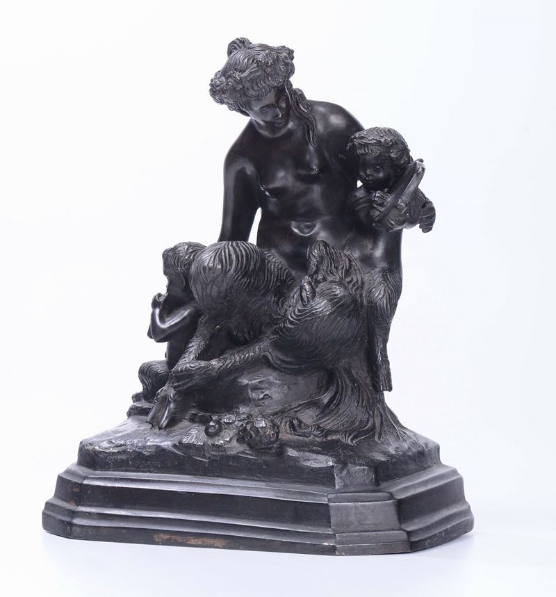 Leonard Satiro con putti musicanti  - Asta Asta a Tempo Antiquariato - II - Cambi Casa d'Aste