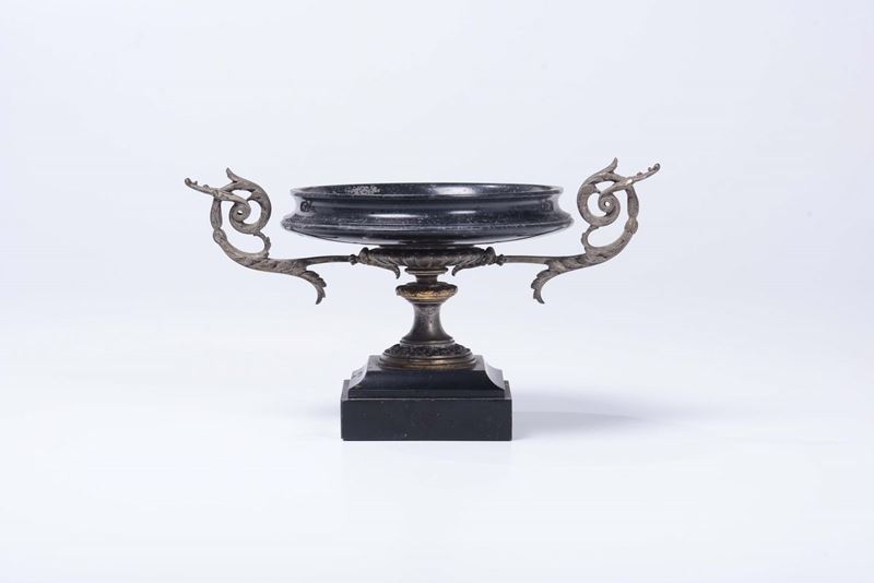 Coppa in marmo e bronzo  - Auction Fine Art - Cambi Casa d'Aste