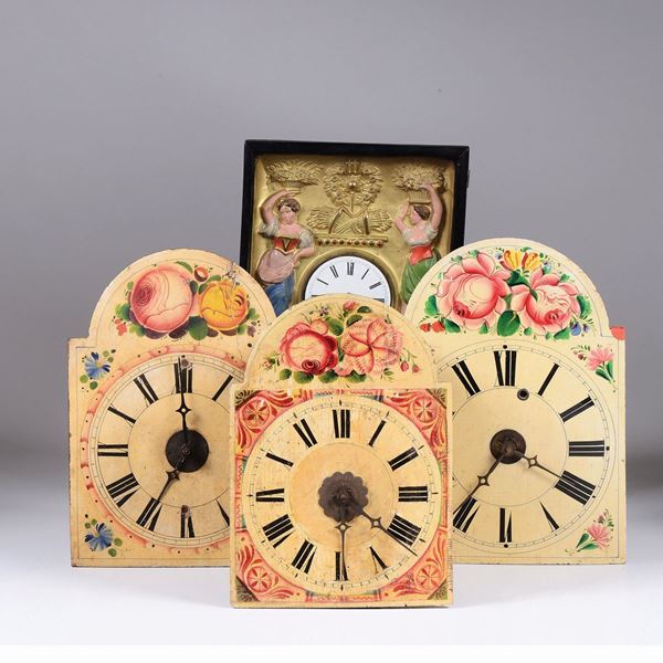 A Lot of 4 Selva Nero clocks