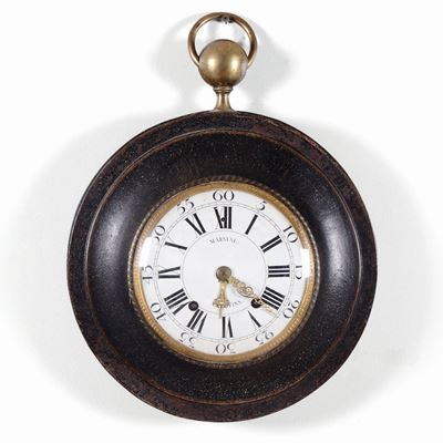 Orologio Circolare da Parete, Marniau, Francia XIX Secolo