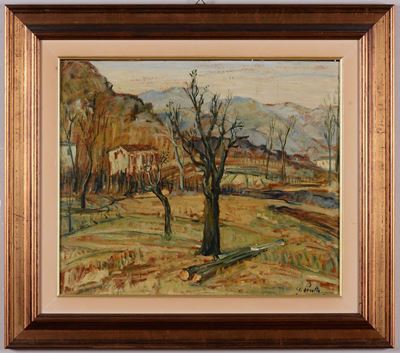 Giacomo Picollo (1905-1988)paesaggio, 1942