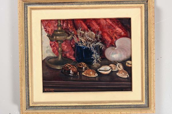 Ettore Morteo (1874 - 1939) Natura morta