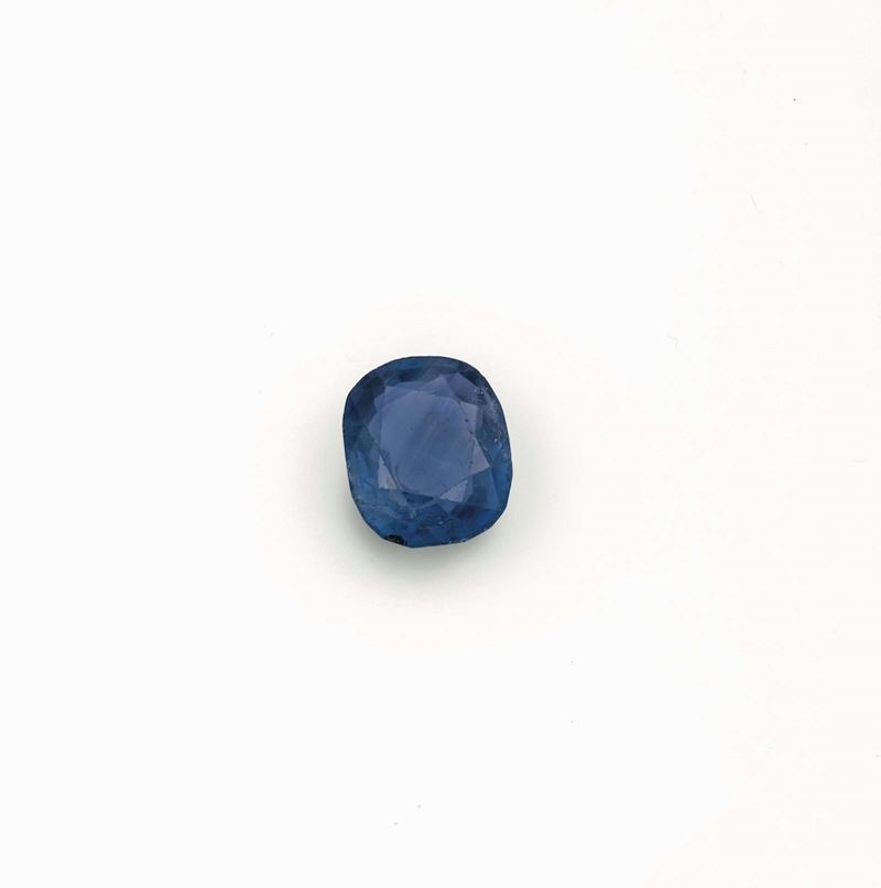 A 8.35 ct sapphire, Sri Lankan origin. No indication of heating  - Auction Fine Jewels - Cambi Casa d'Aste