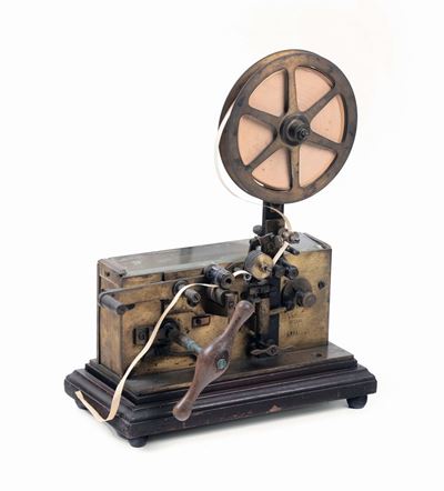 Ricevitore Telegrafico Scrivente Firmato F.rosati, Milano, 1800 Circa