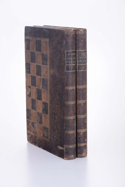 Gioco della Dama e Banckgammo Portatile, Italia, Manifattura Fiorentina, XVIII Secolo