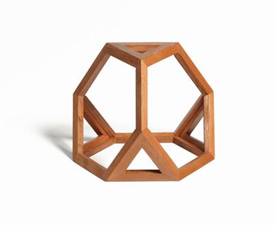 Tetraedo Vuoto Tagliato. Italia, XX Secolo