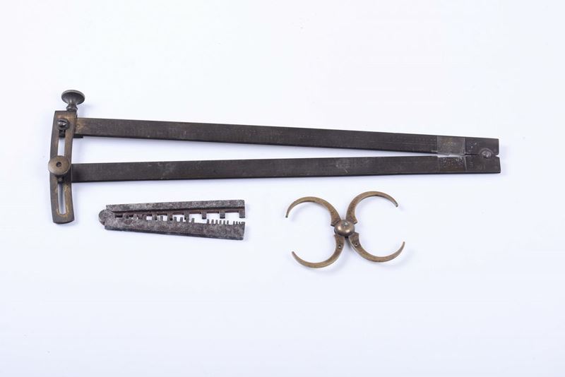 Tre calibri da orologiaio sigla: “ G.P.P.”, Italia o Francia XIX secolo  - Auction Maritime Art and Scientific Instruments - Cambi Casa d'Aste