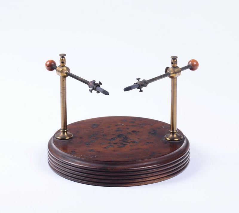 Spinterometro a carboni, Italia fine XIX secolo  - Auction Maritime Art and Scientific Instruments - Cambi Casa d'Aste