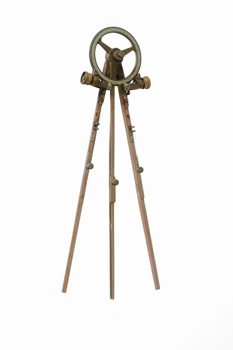Cerchio goniometrico “rapportatore” detto anche “station power”, Inghilterra, 1923  - Auction Maritime Art and Scientific Instruments - Cambi Casa d'Aste