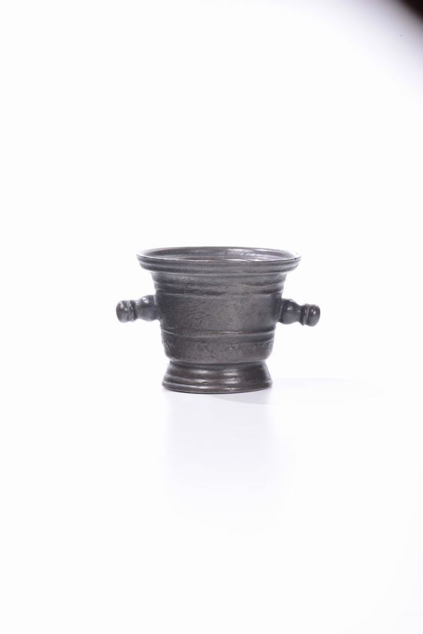 Mortaio in bronzo, XVI-XVII secolo