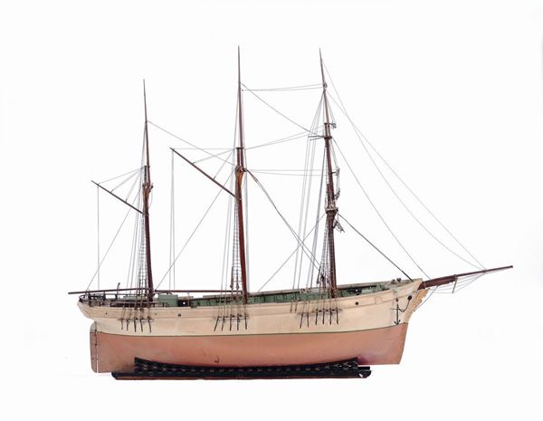 Bel modello del Barco Bestia, fine XIX secolo