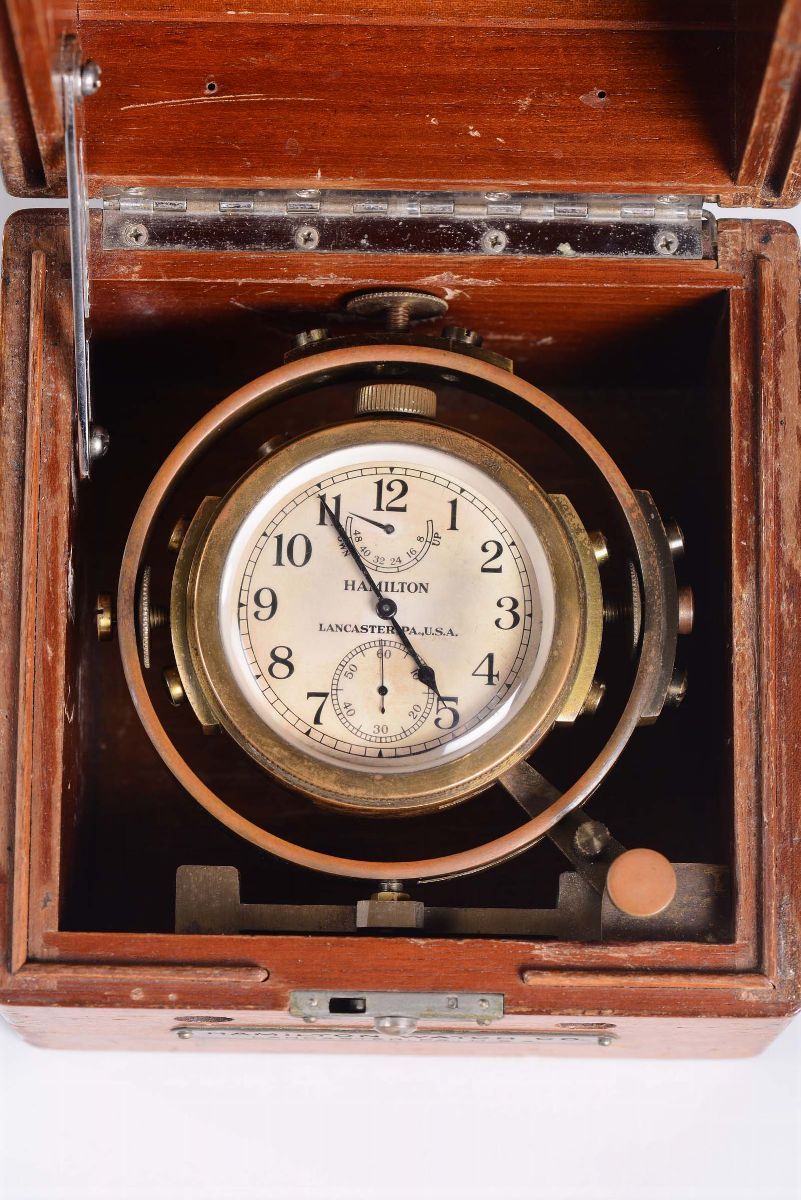 Cronometro da Marina, Hamilton Watch Co., Lancaster Usa