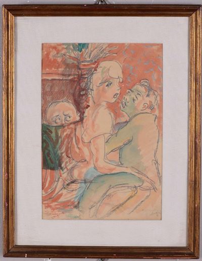 Mino Maccari (1898-1989)il Guardone, 1941