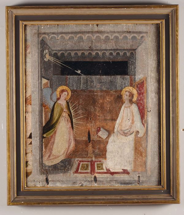 Scuola del XVI secolo Annunciazione