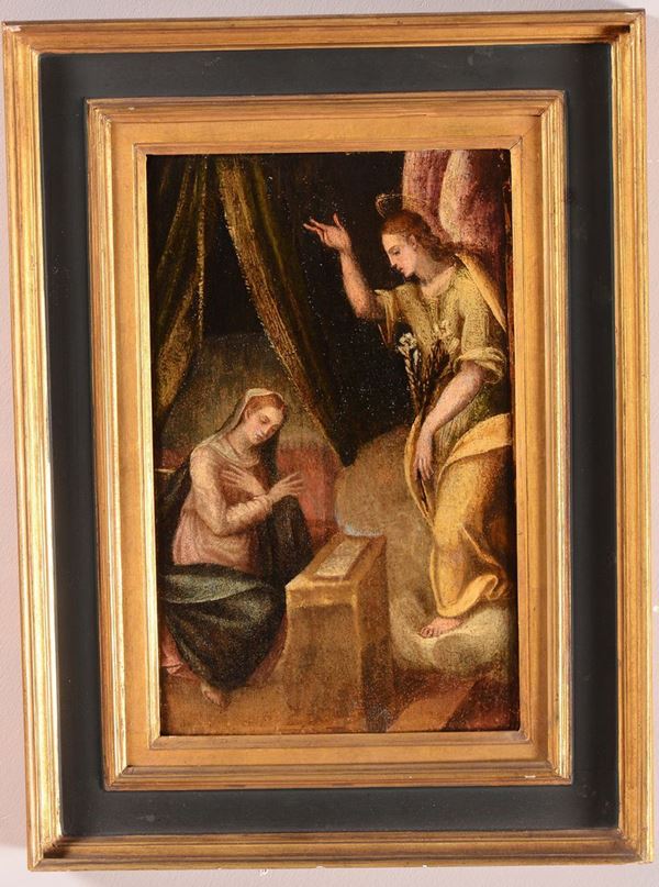 Scuola del XVII secolo Annunciazione