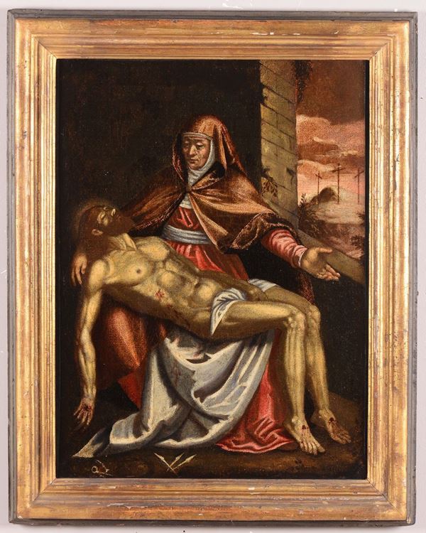 Scuola del XVIII secolo Pietà