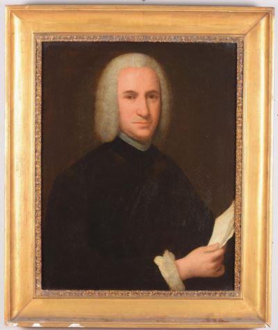 Alessandro Longhi (venezia 1733-1813)ritratto di Gentiluomo