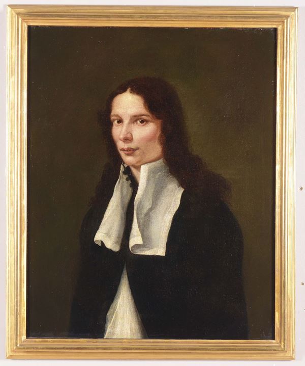 Scuola lombarda del XVI secolo Ritratto di uomo