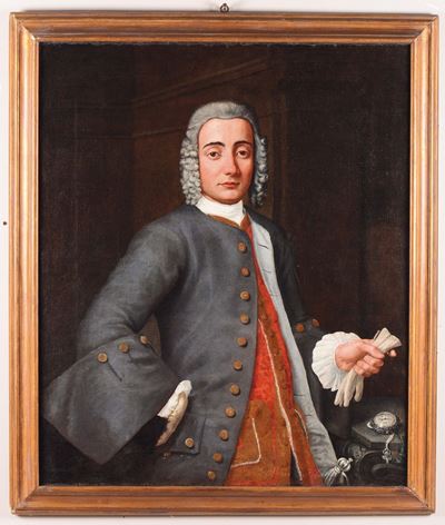 Gaspare Traversi (napoli 1722 - Roma 1770), Attribuito Aritratto di Antonio Tassoni a 17 Anni
