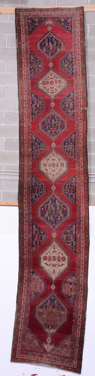 Passatoia nord ovest Persia inizio XX secolo  - Asta Antiquariato - Cambi Casa d'Aste