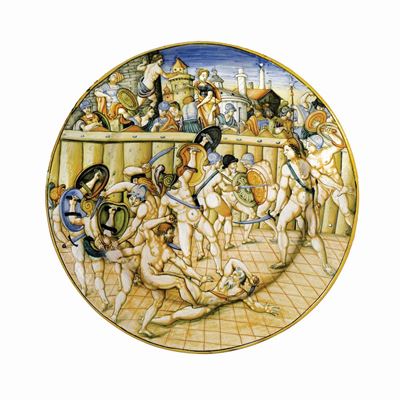Grande Bacile Urbino, Bottega dei Fontana, 1570 Ca.