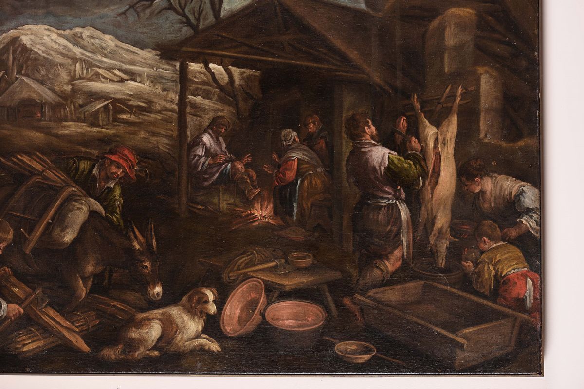 Leandro Bassano (bassano del Grappa 1557 - Venezia 1622), Scuola Diinverno
